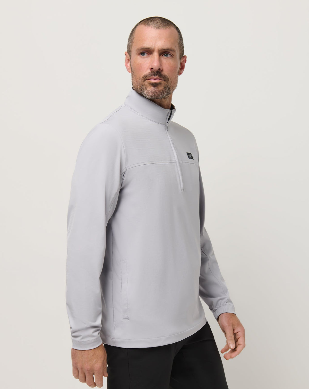 Wanderlust Quarter Zip Micro Chip | Travis Mathew