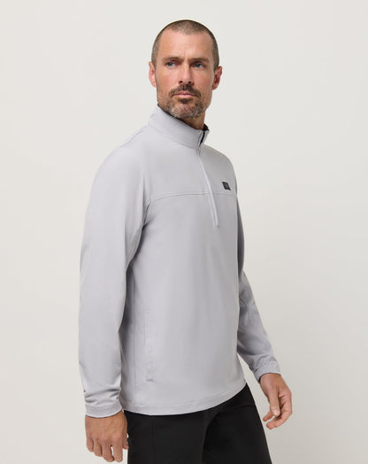 Wanderlust Quarter Zip Micro Chip | Travis Mathew