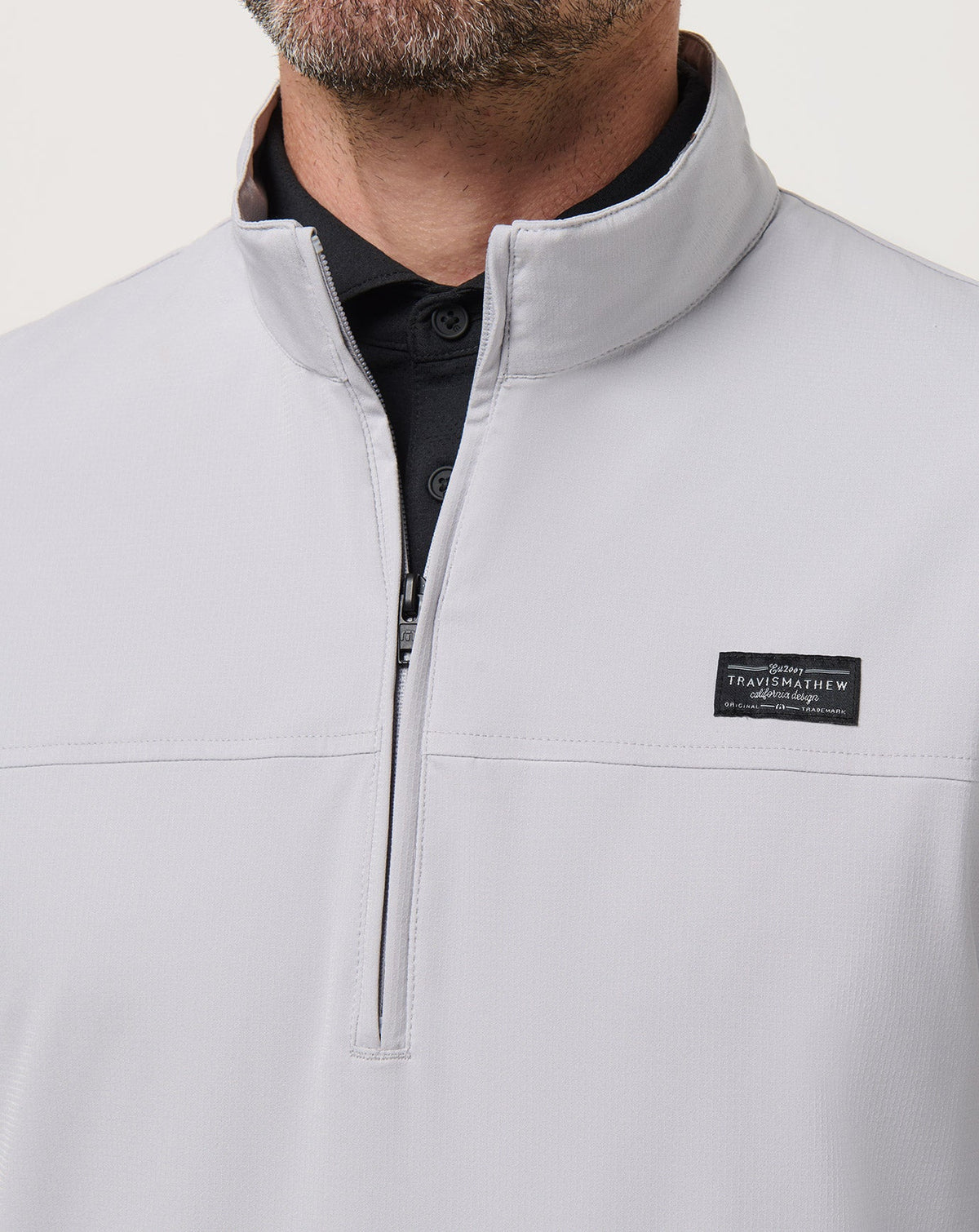 Wanderlust Quarter Zip Micro Chip | Travis Mathew