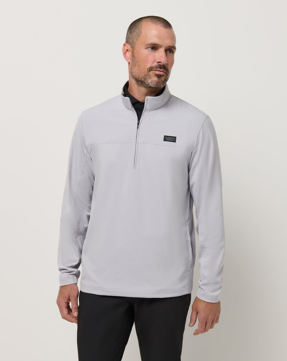 Wanderlust Quarter Zip Micro Chip | Travis Mathew