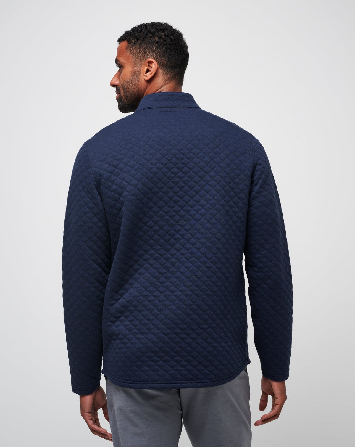 Transatlantic Quarter Zip Total Eclipse | Travis Mathew