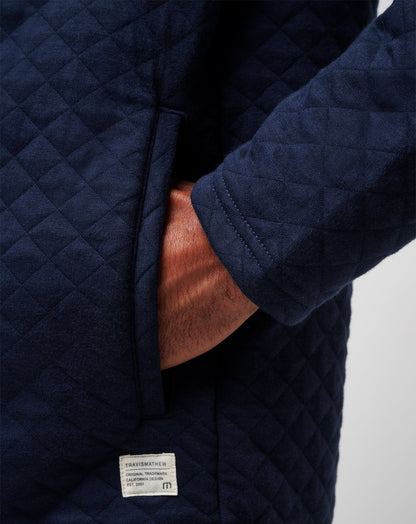 Transatlantic Quarter Zip Total Eclipse | Travis Mathew