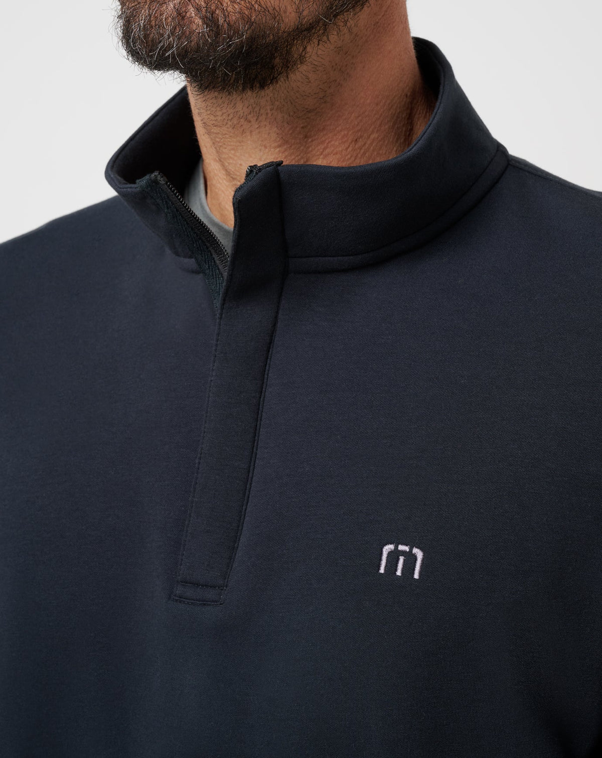 Cloud Quarter Zip 2.0 Black | Travis Mathew