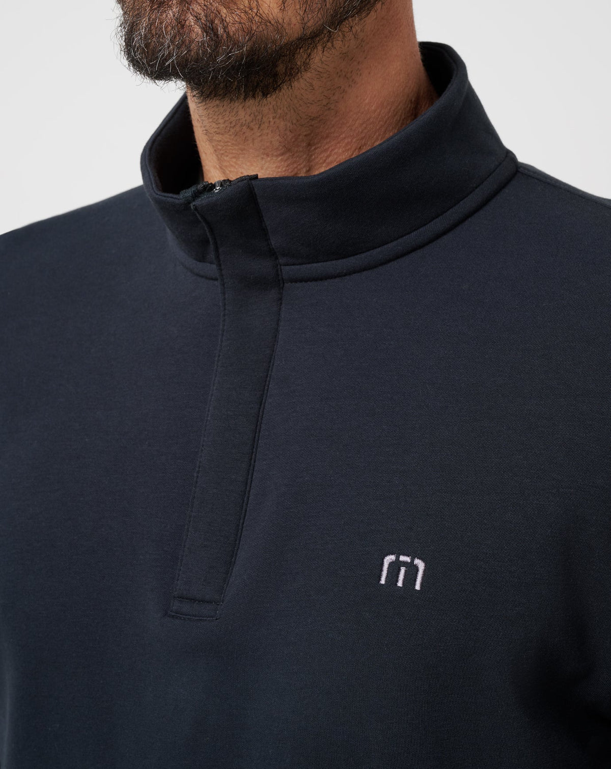 Cloud Quarter Zip 2.0 Black | Travis Mathew