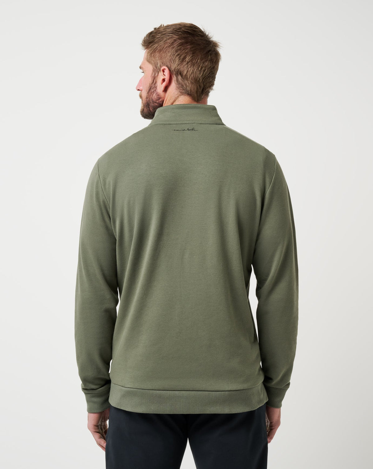 Cloud Quarter Zip 2.0 Dark Olive | Travis Mathew