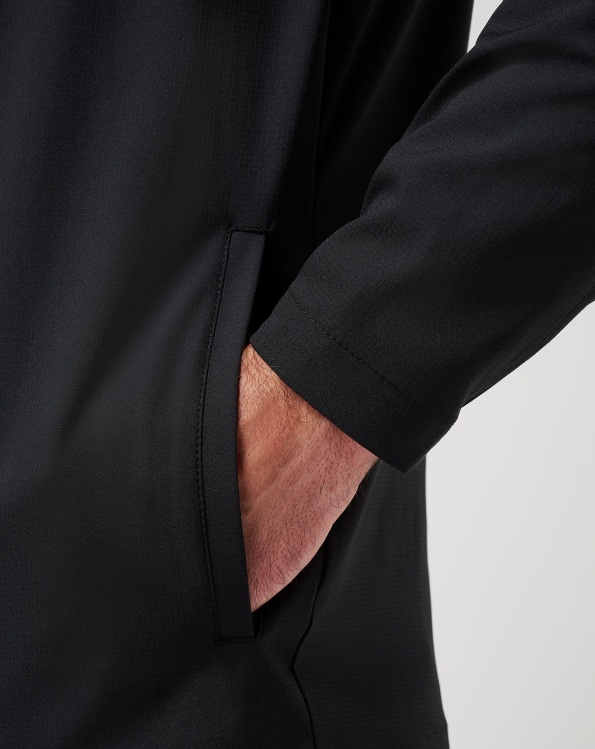 Wanderlust Quarter Zip Black | Travis Mathew