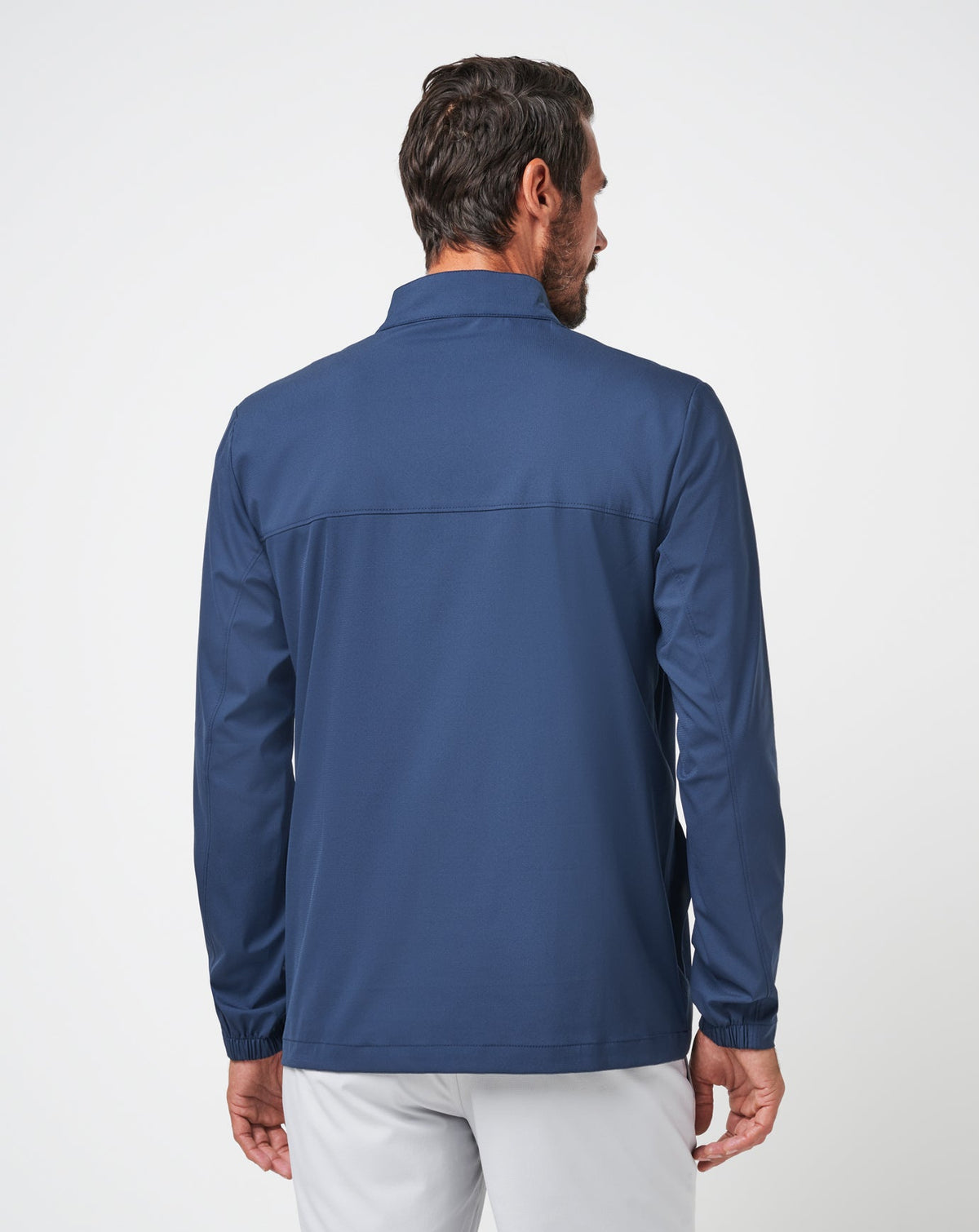 Wanderlust Quarter Zip Mood Indigo | Travis Mathew