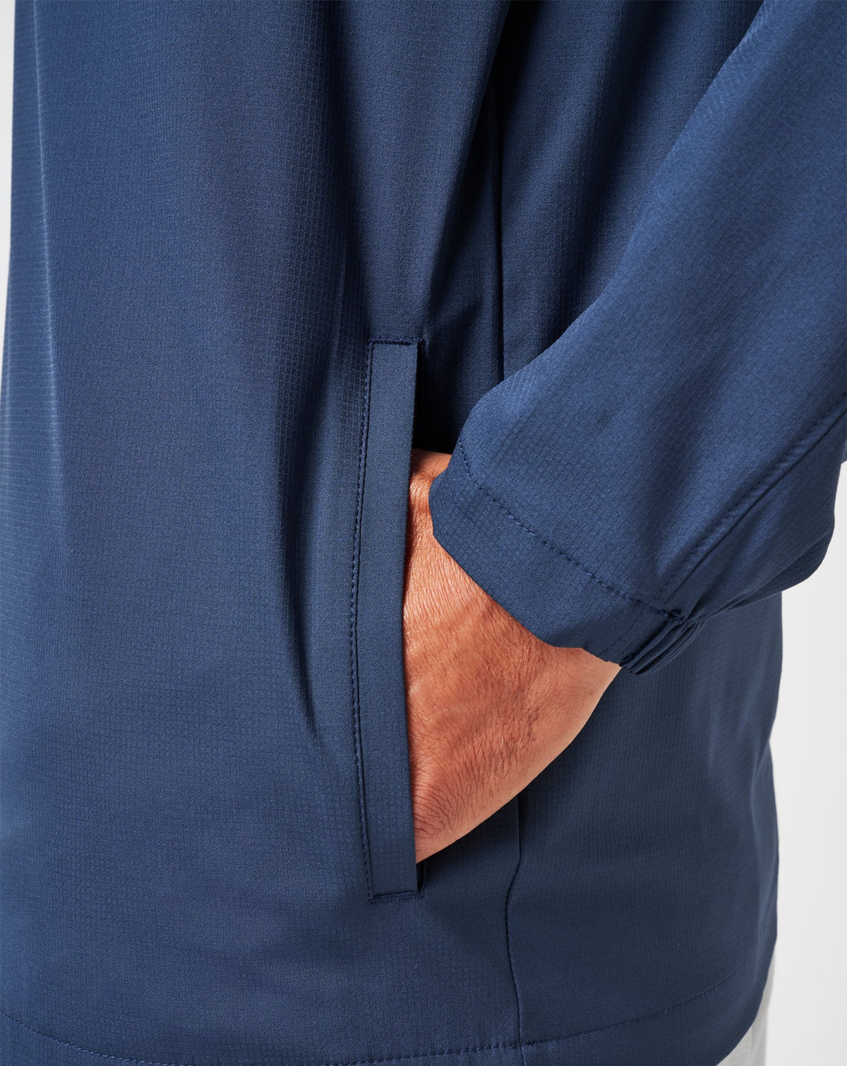 Wanderlust Quarter Zip Mood Indigo | Travis Mathew