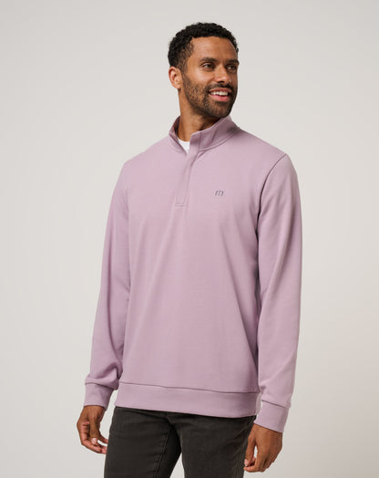 Cloud Quarter Zip 2.0 Elderberry | Travis Mathew