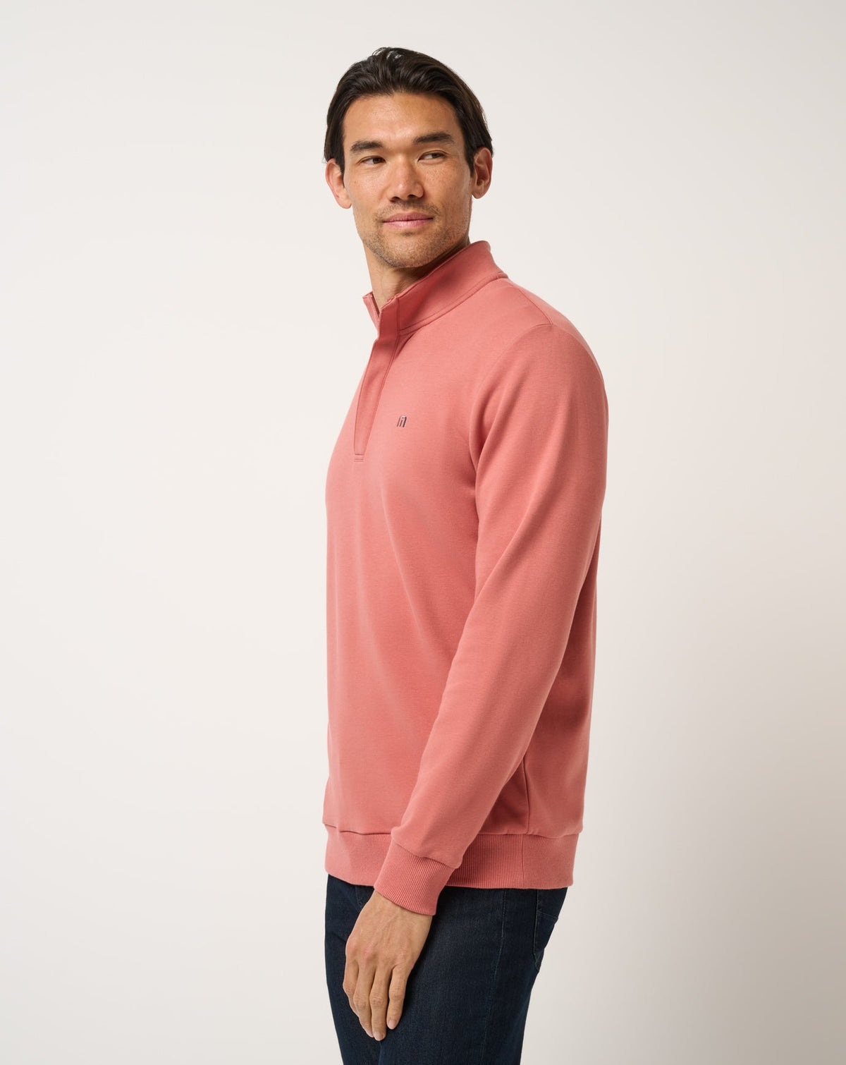 Cloud Quarter Zip 2.0 Brick Dust | Travis Mathew