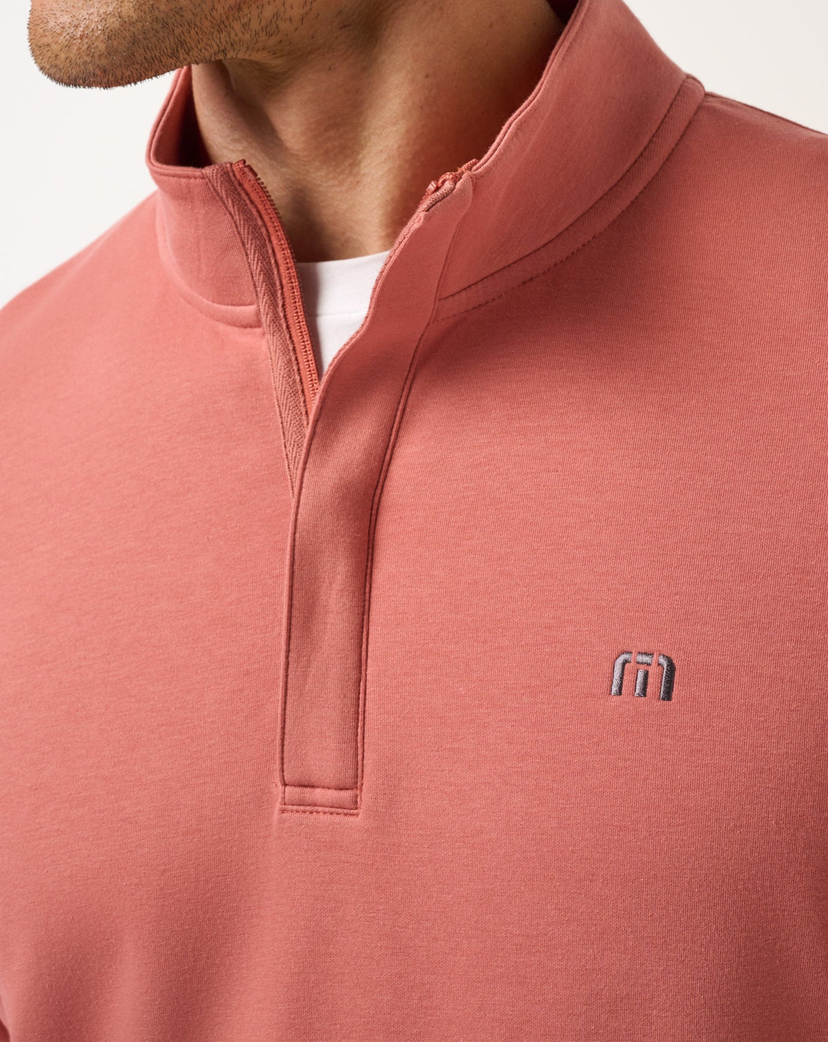 Cloud Quarter Zip 2.0 Brick Dust | Travis Mathew