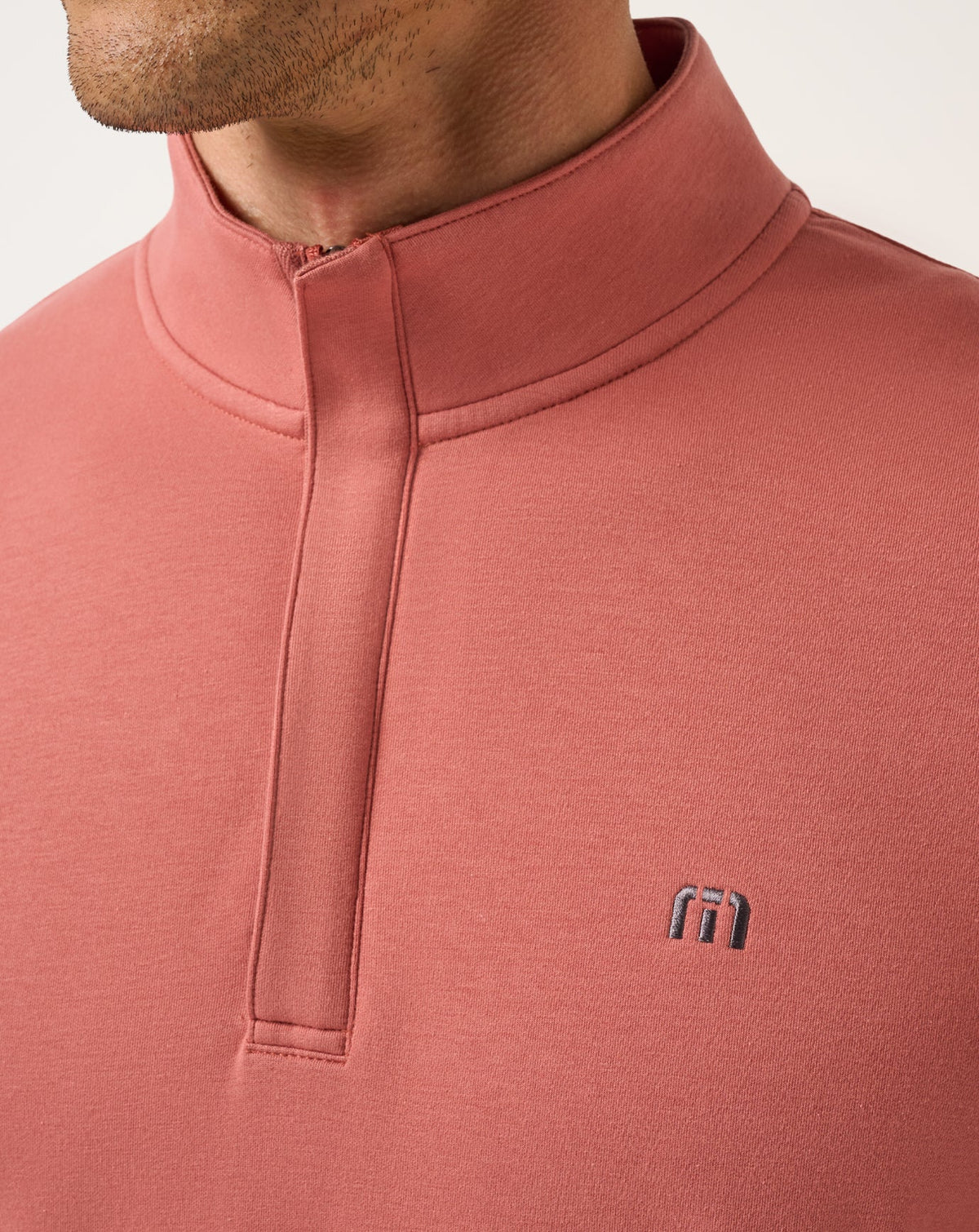 Cloud Quarter Zip 2.0 Brick Dust | Travis Mathew
