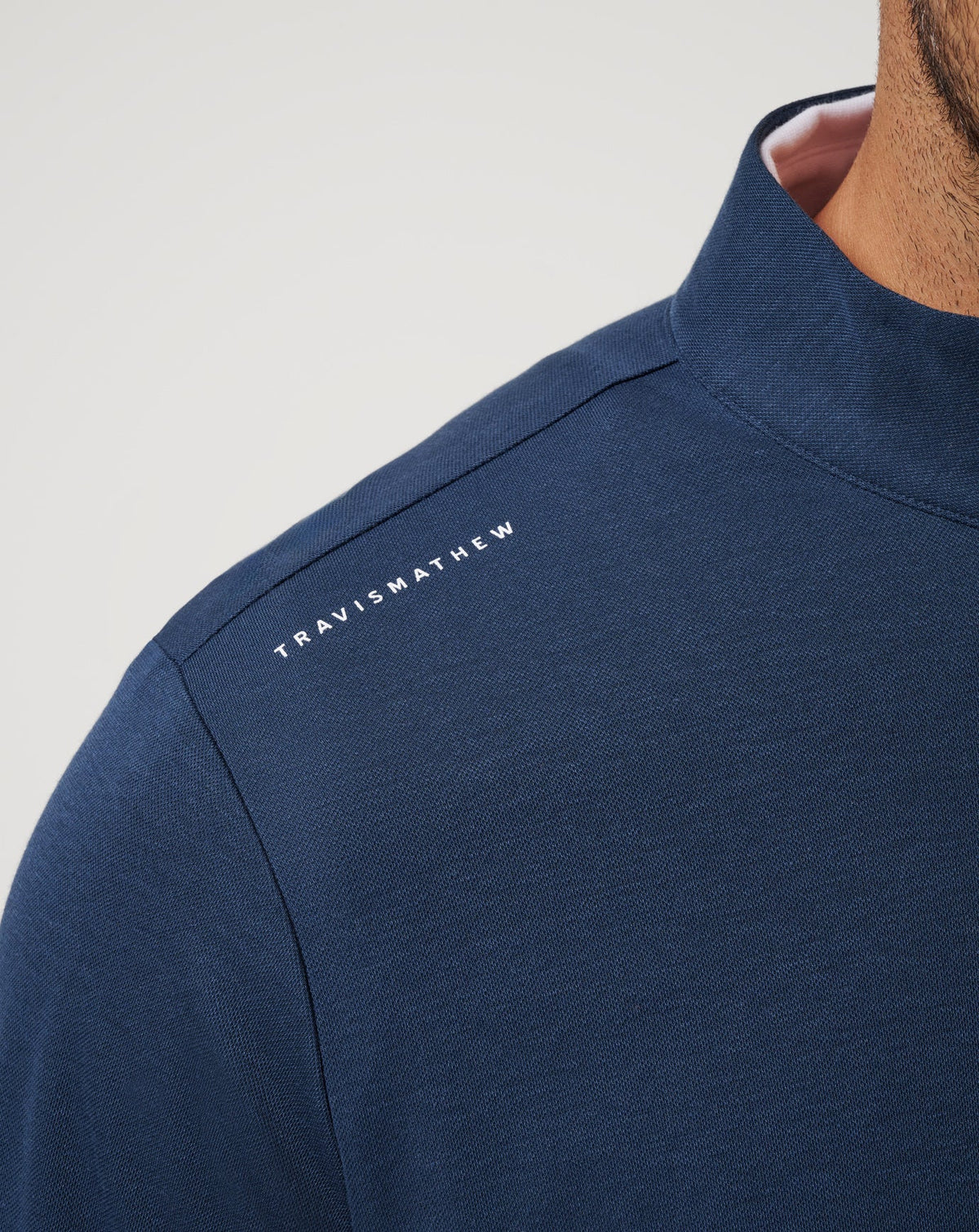 Boston Red Sox Time To Tailgate Quarter Zip Navy | Travis Mathew