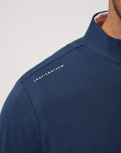 Boston Red Sox Time To Tailgate Quarter Zip Navy | Travis Mathew