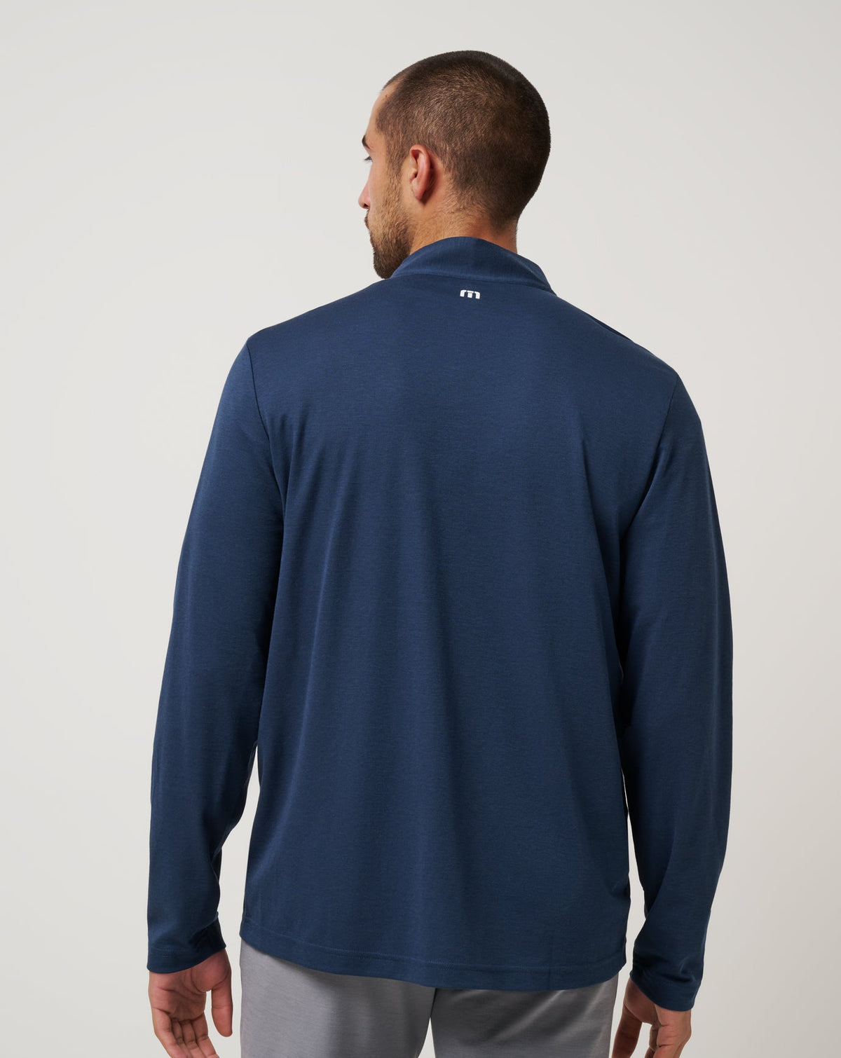 New York Yankees Time To Tailgate Quarter Zip Navy | Travis Mathew