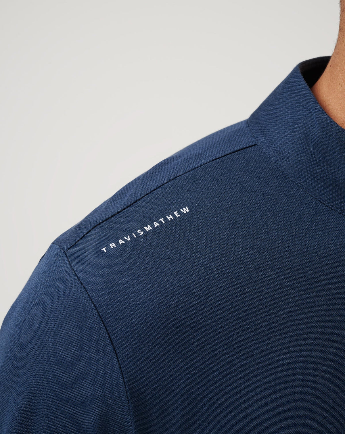 New York Yankees Time To Tailgate Quarter Zip Navy | Travis Mathew