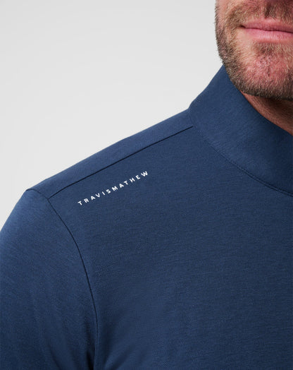 St Louis Cardinals Time To Tailgate Quarter Zip Navy | Travis Mathew