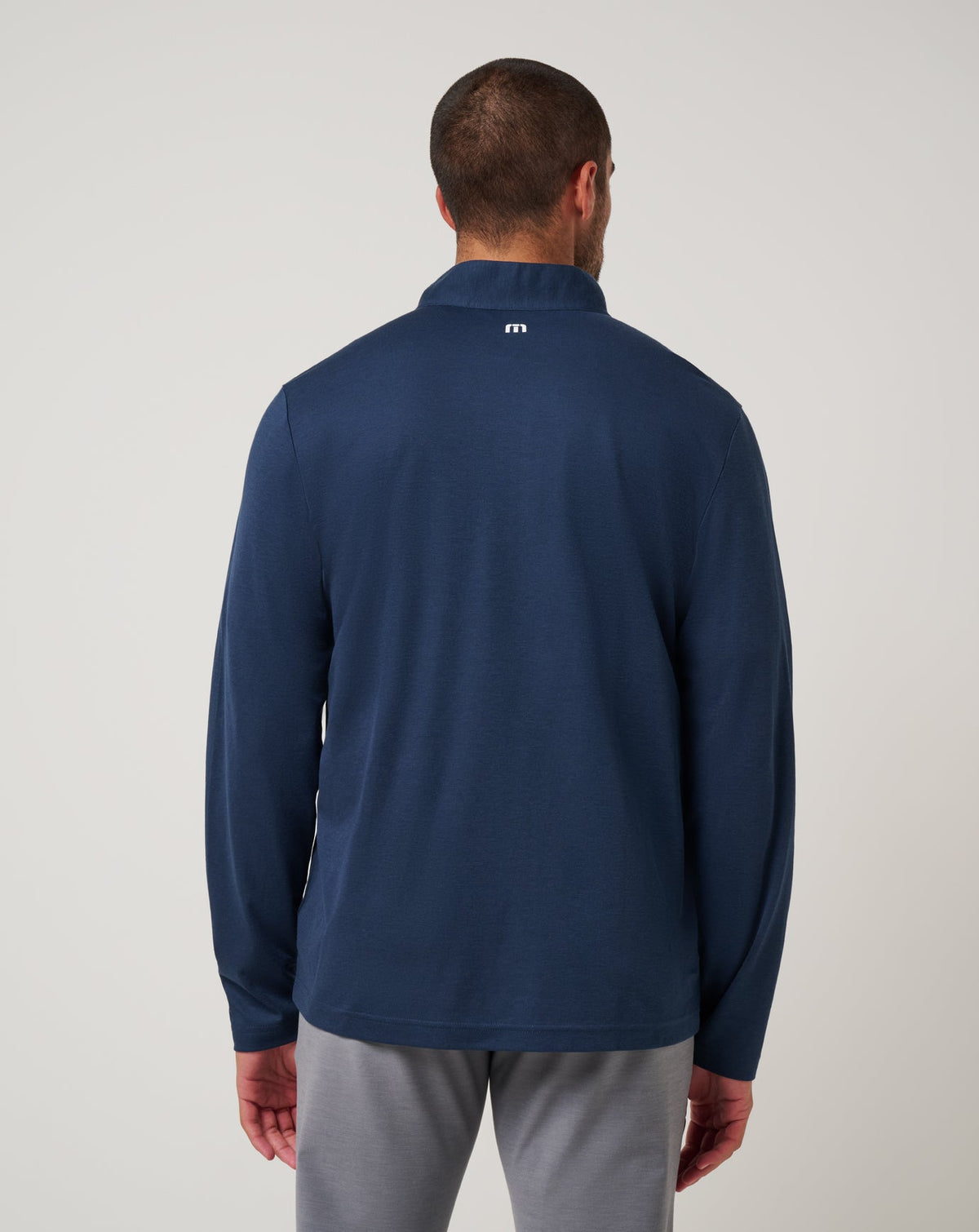 Los Angeles Angels Time To Tailgate Quarter Zip Navy | Travis Mathew