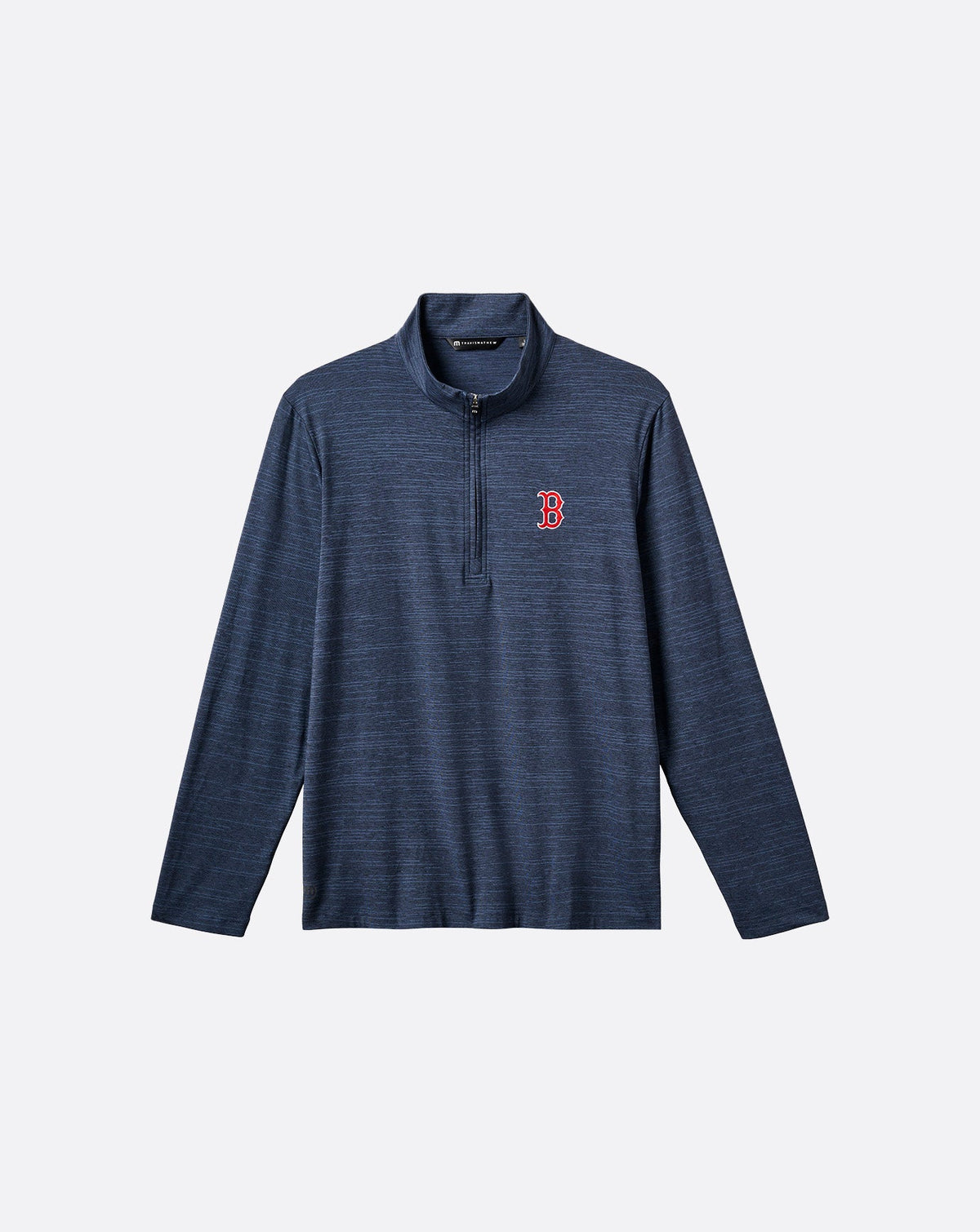 Boston Red Sox The Heater Quarter Zip Vintage Indigo/Black | Travis Mathew