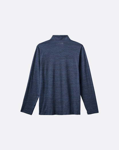 Boston Red Sox The Heater Quarter Zip Vintage Indigo/Black | Travis Mathew