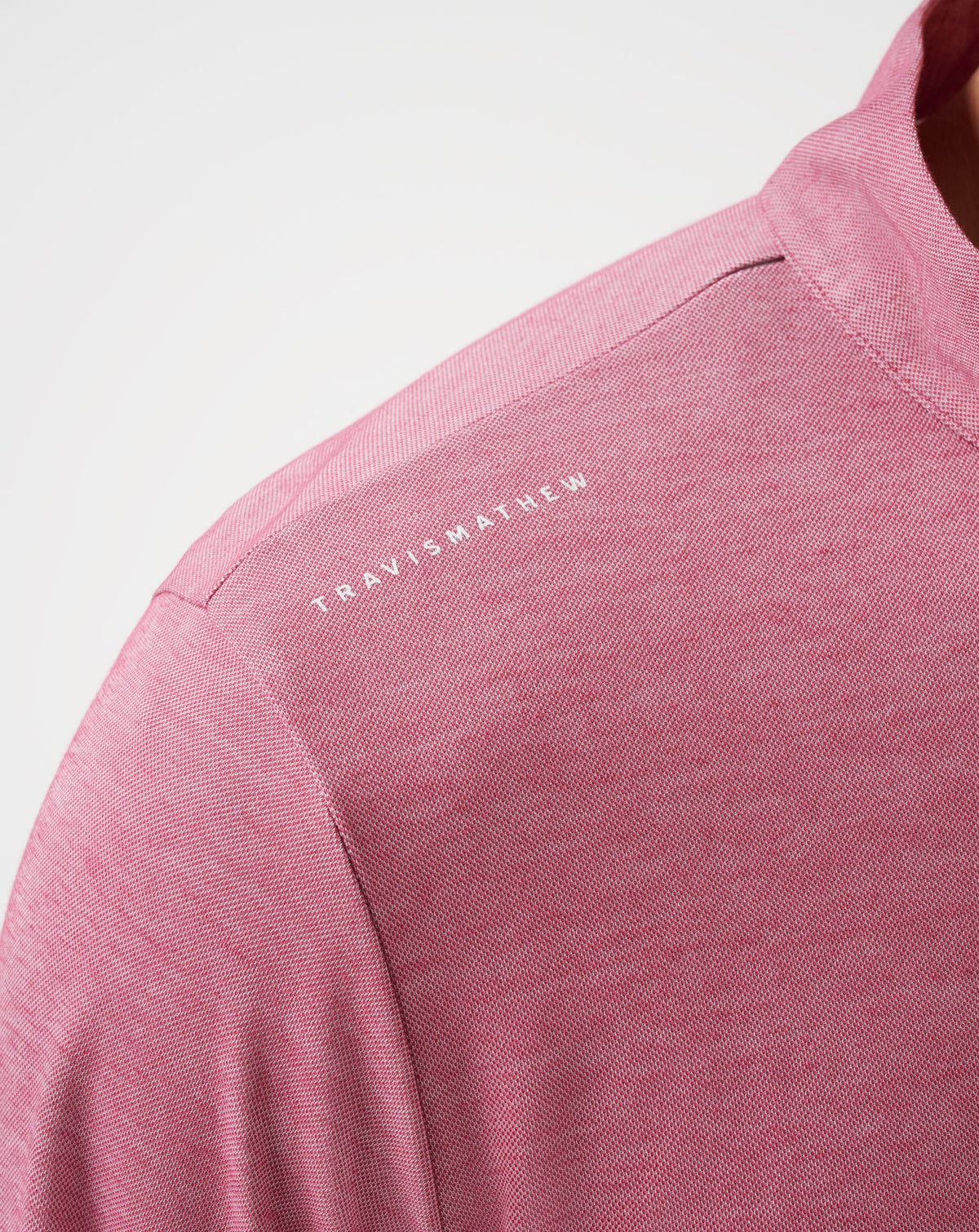 Washington Nationals Time To Tailgate Quarter Zip Heather Red | Travis Mathew