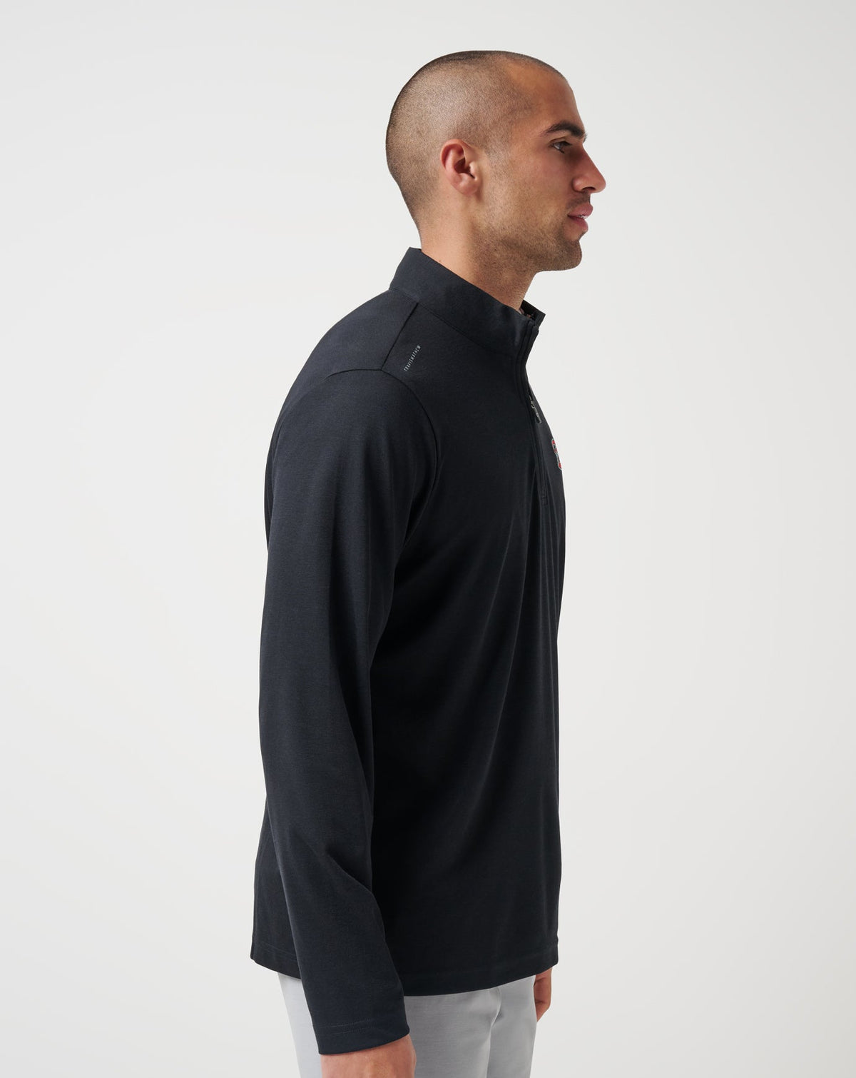 Arizona Diamondbacks Time To Tailgate Quarter Zip Black | Travis Mathew