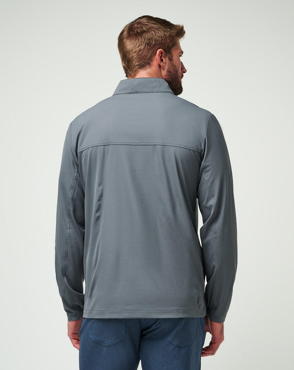 Wanderlust Quarter Zip Quiet Shade | Travis Mathew