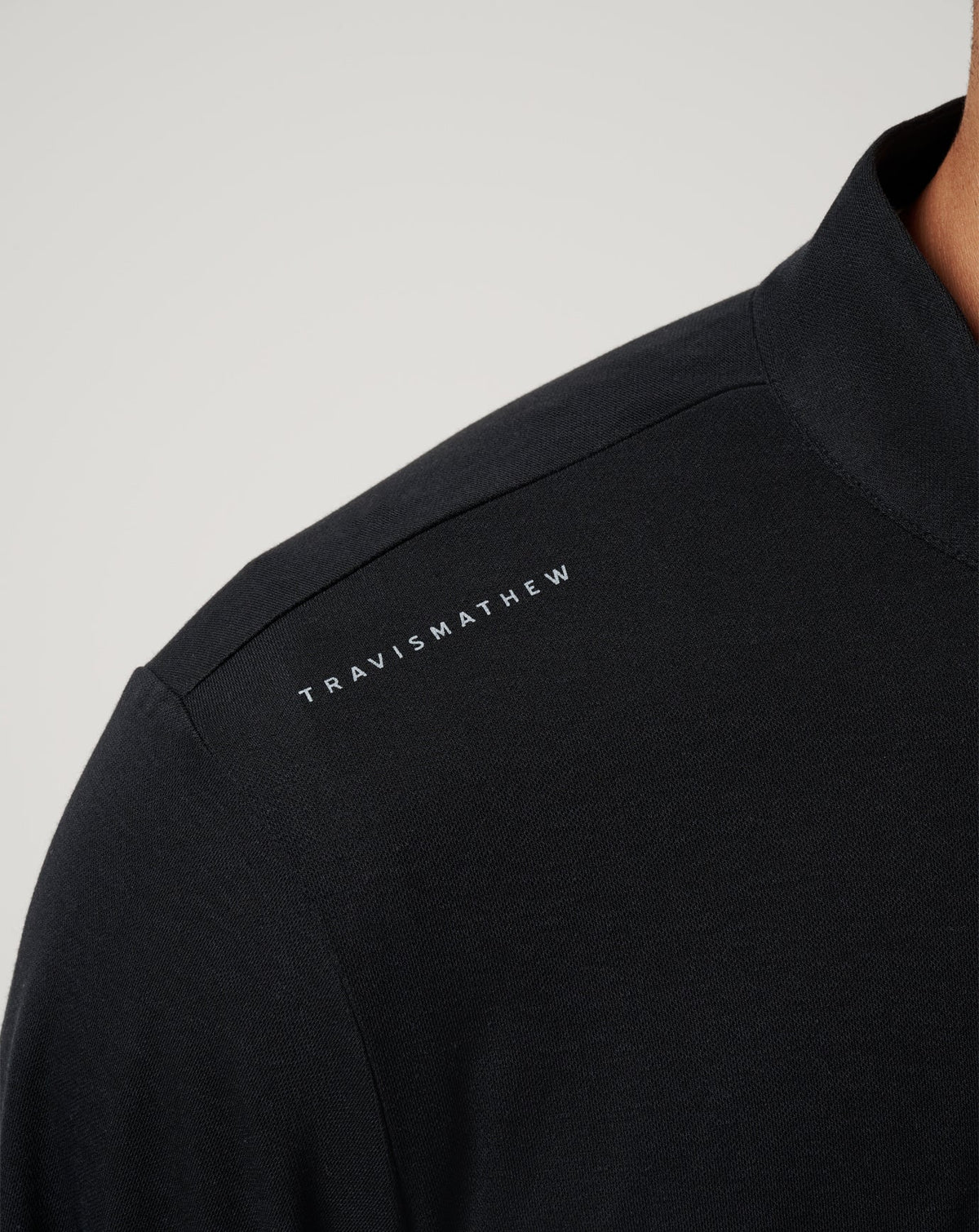 San Diego Padres Time To Tailgate Quarter Zip Black | Travis Mathew