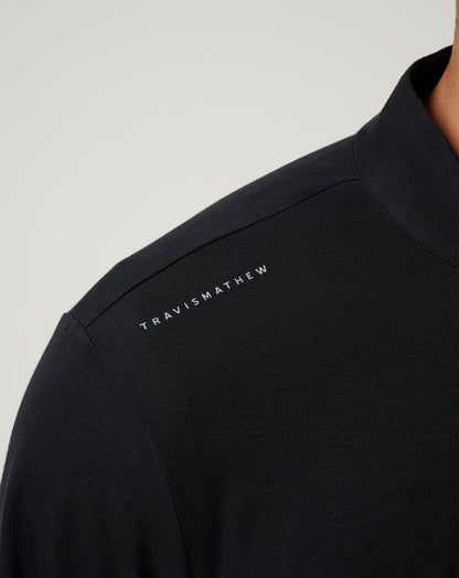 San Diego Padres Time To Tailgate Quarter Zip Black | Travis Mathew