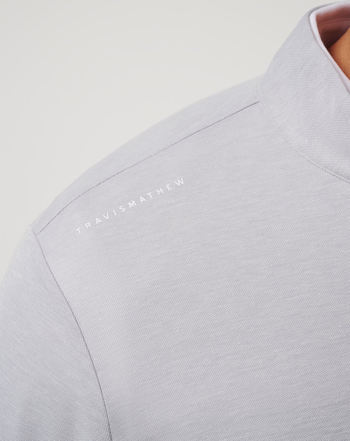 Baltimore Orioles Time To Tailgate Quarter Zip Heather Grey | Travis Mathew