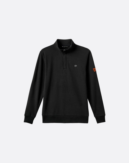 USC Cloud Quarter Zip 2.0 Black | Travis Mathew