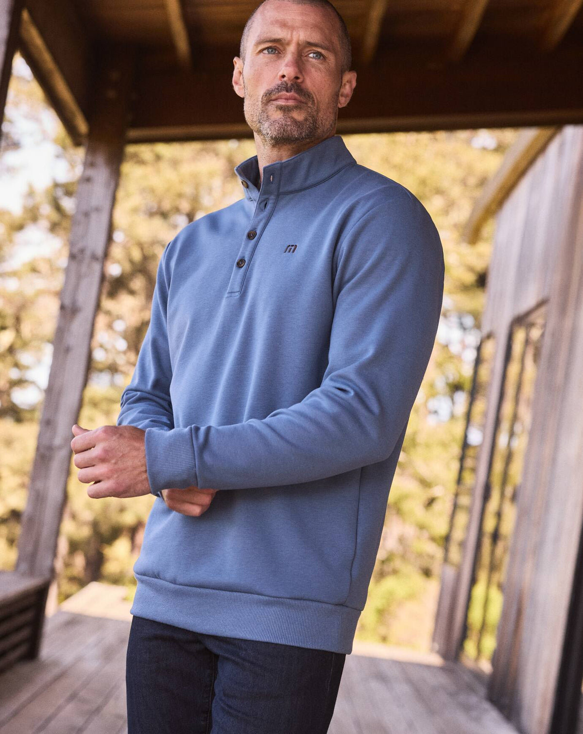 All Day Cruise Quarter Zip Bering Sea | Travis Mathew