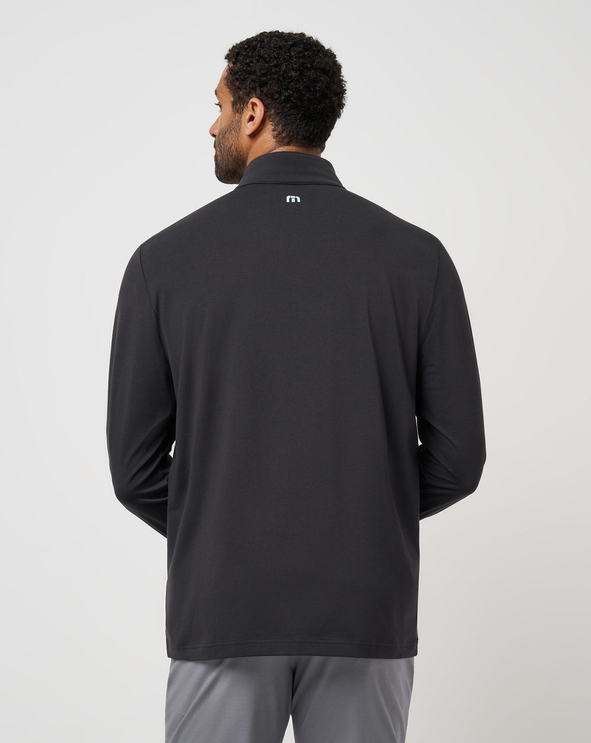 Nautical Adventure Quarter Zip Black | Travis Mathew