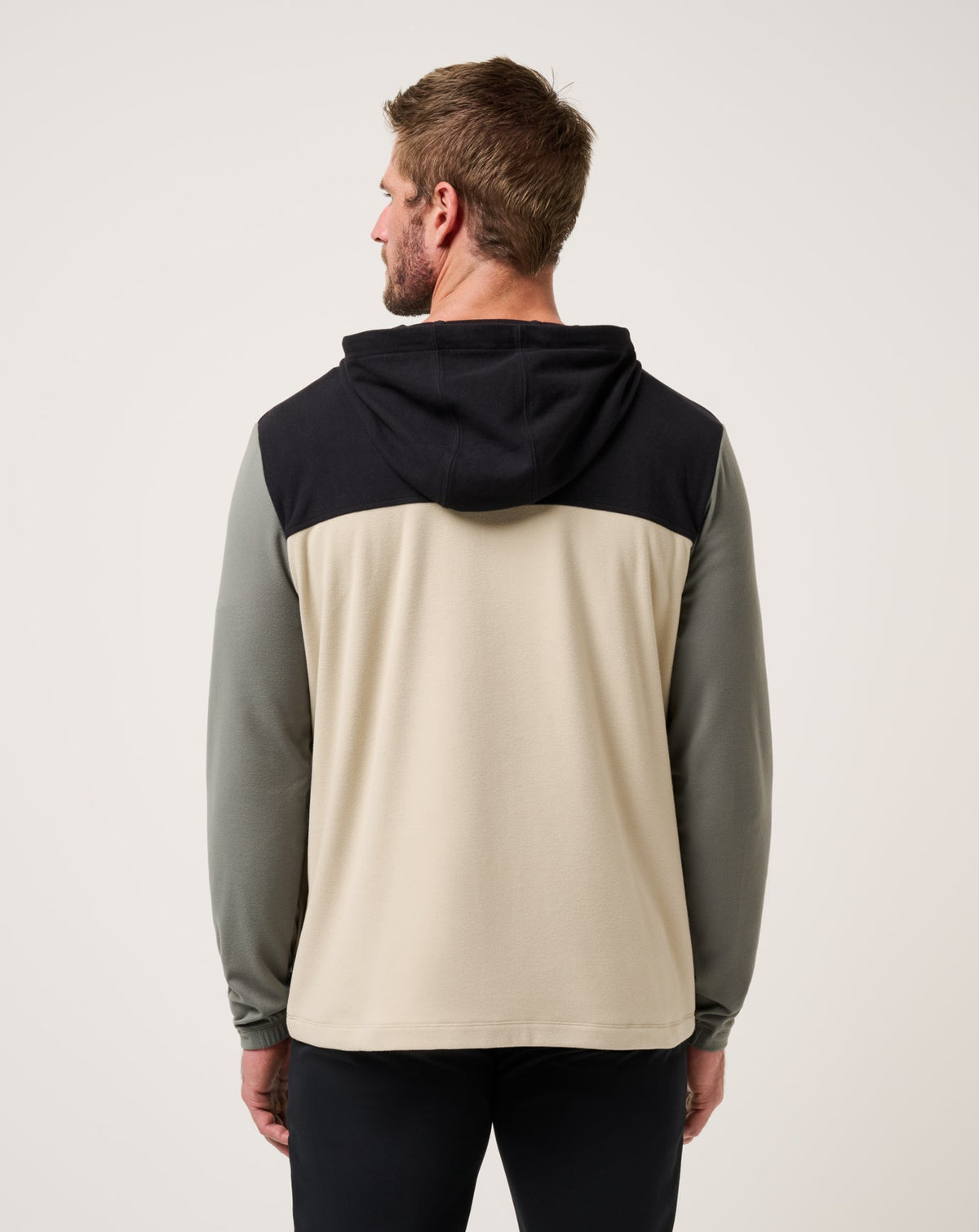 Brrrr Season Quarter Zip Black | Travis Mathew