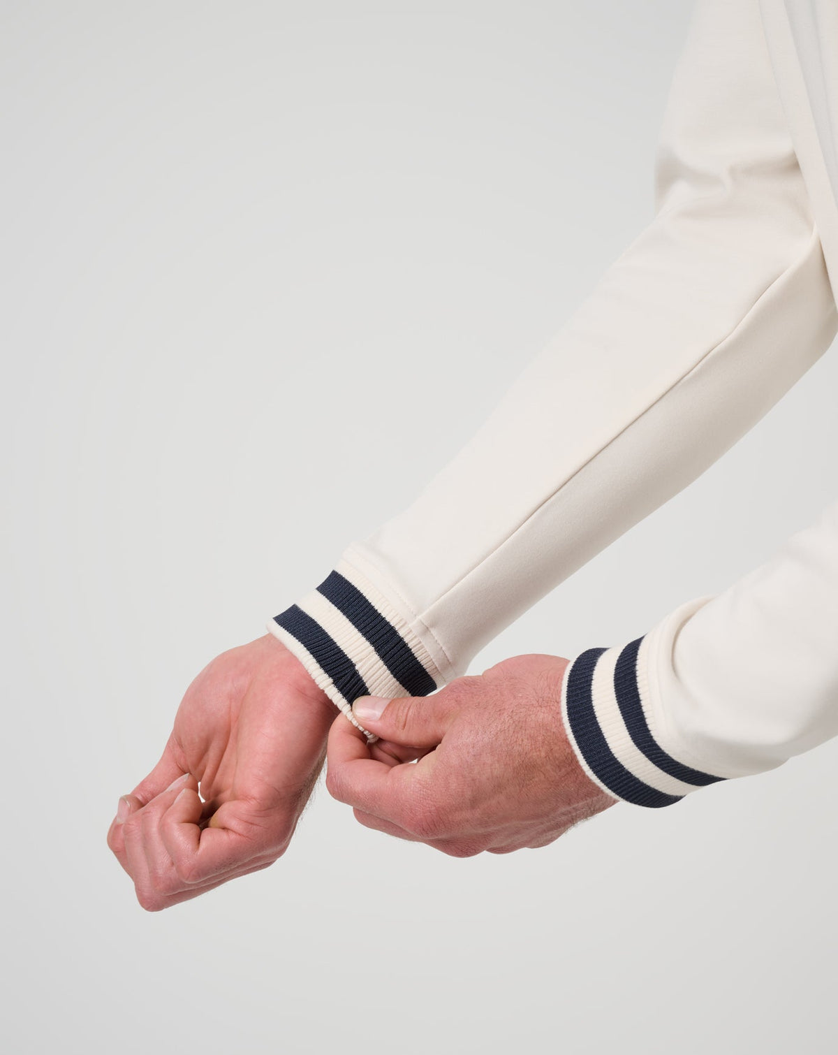 Happier Hour Quarter Zip Birch | Travis Mathew