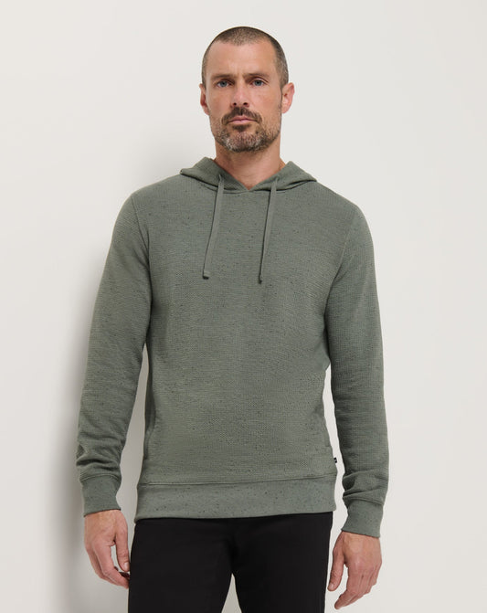 Cloud Waffle Hoodie Dark Olive | Travis Mathew