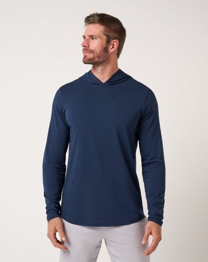 Performance Jersey Hoodie Total Eclipse | Travis Mathew