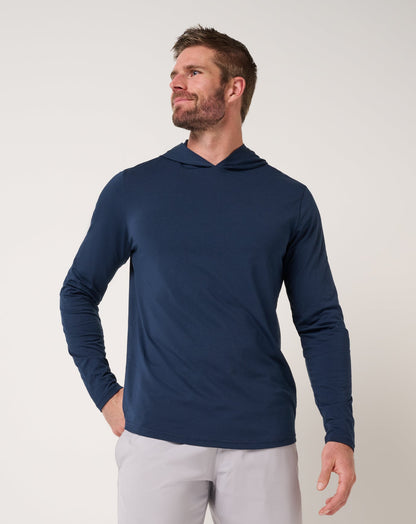 Performance Jersey Hoodie Total Eclipse | Travis Mathew