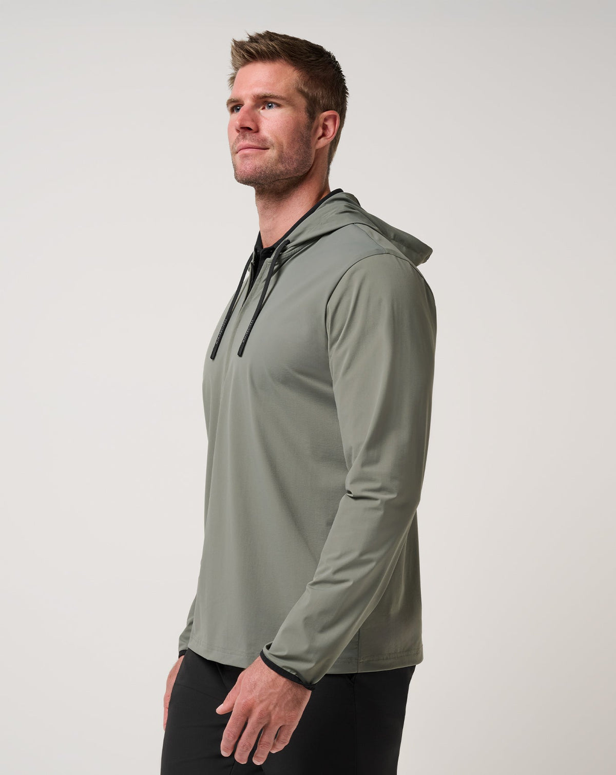 Hero Hour Tech Hoodie Dark Olive | Travis Mathew