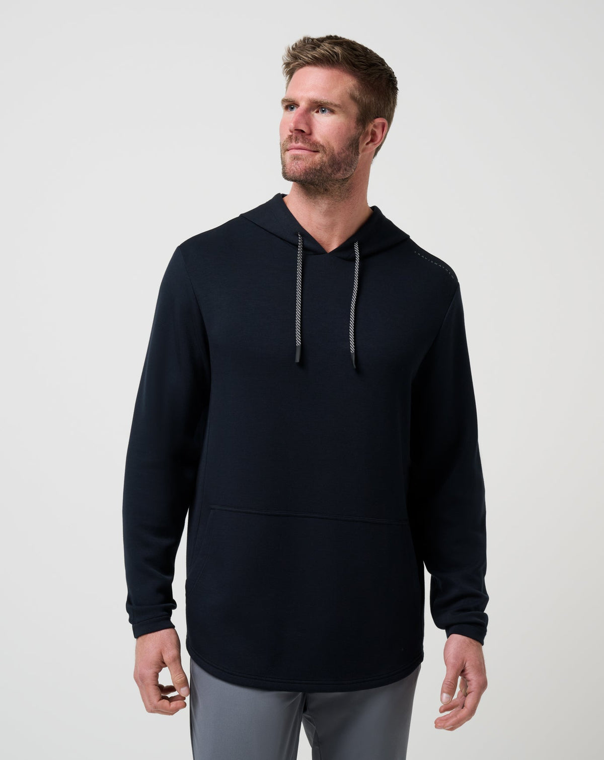 Fibercloud Hoodie Black | Travis Mathew