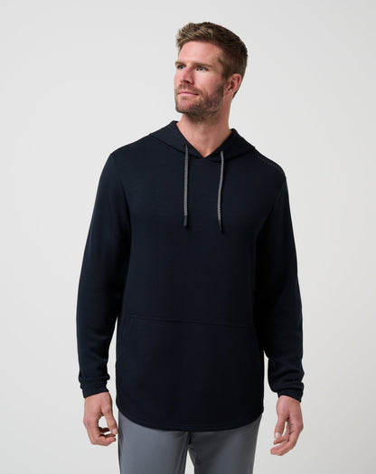 Fibercloud Hoodie Black | Travis Mathew