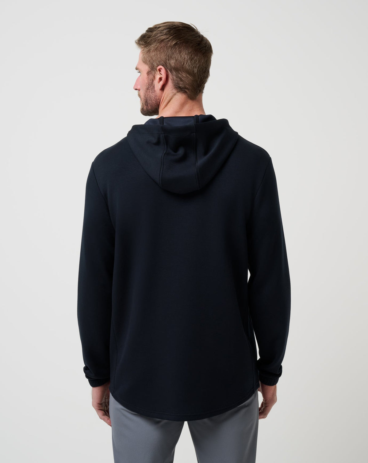 Fibercloud Hoodie Black | Travis Mathew