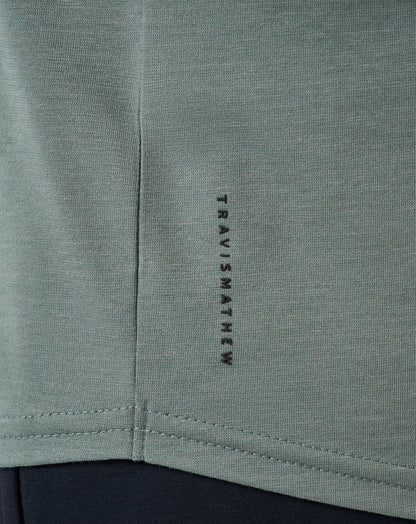 Performance Jersey Hoodie Balsam Green | Travis Mathew