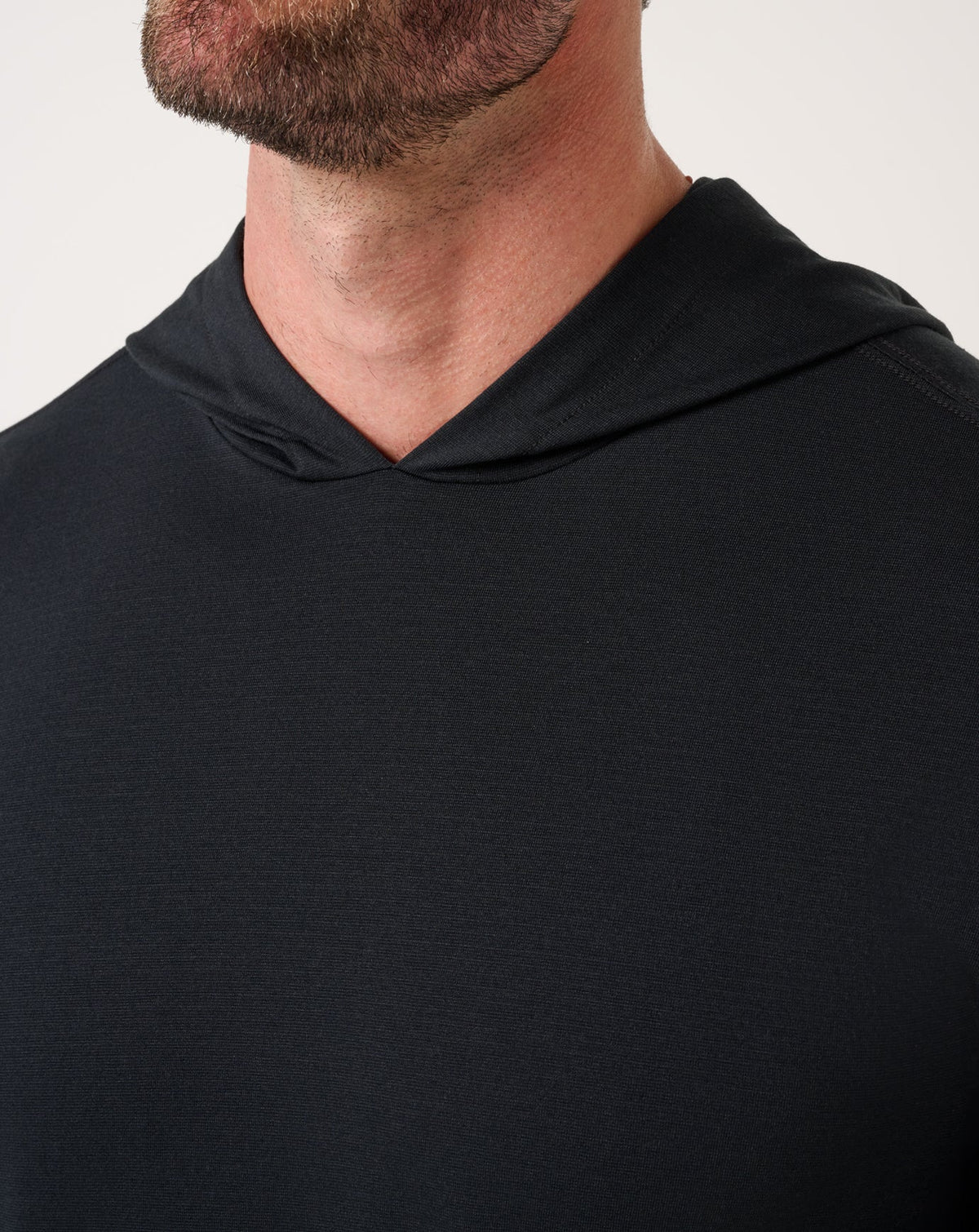 Performance Jersey Hoodie Black | Travis Mathew