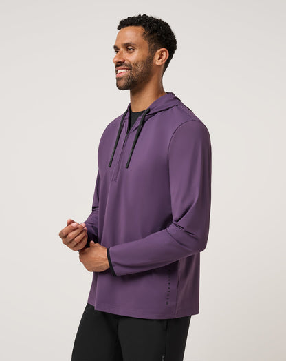 Hero Hour Tech Hoodie Purple Velvet | Travis Mathew