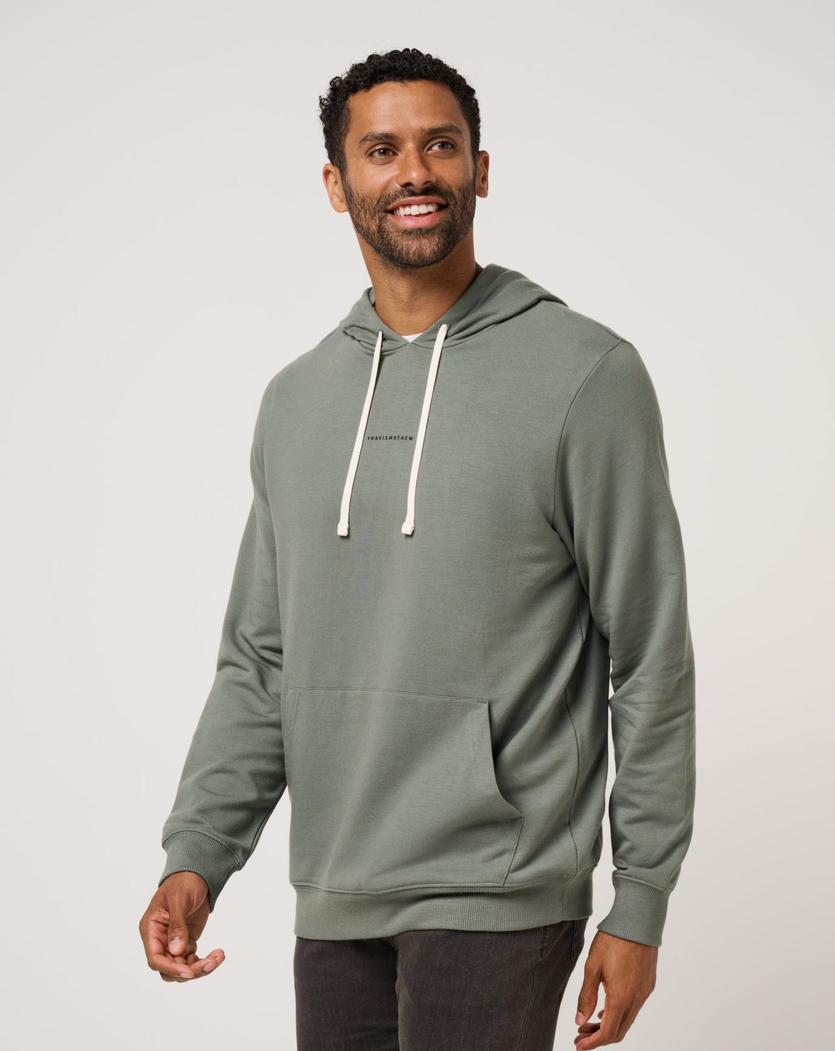 Coastal Cloud Hoodie Dark Olive | Travis Mathew