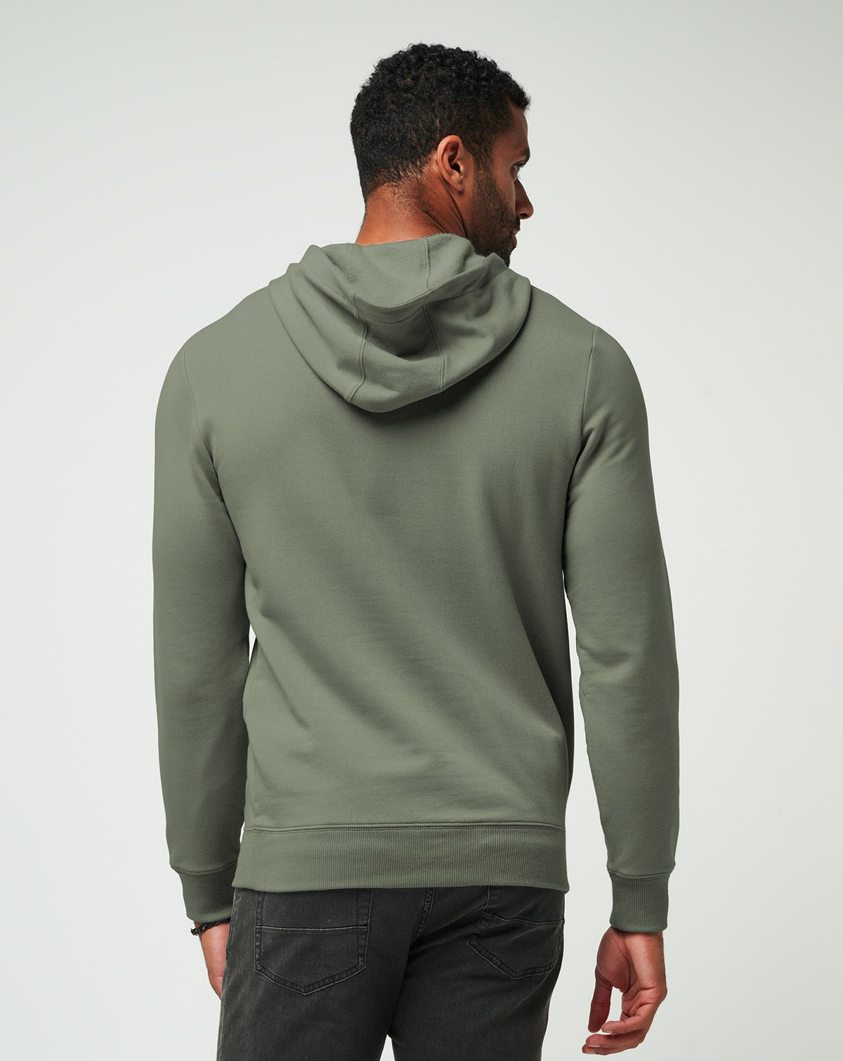 Coastal Cloud Hoodie Dark Olive | Travis Mathew