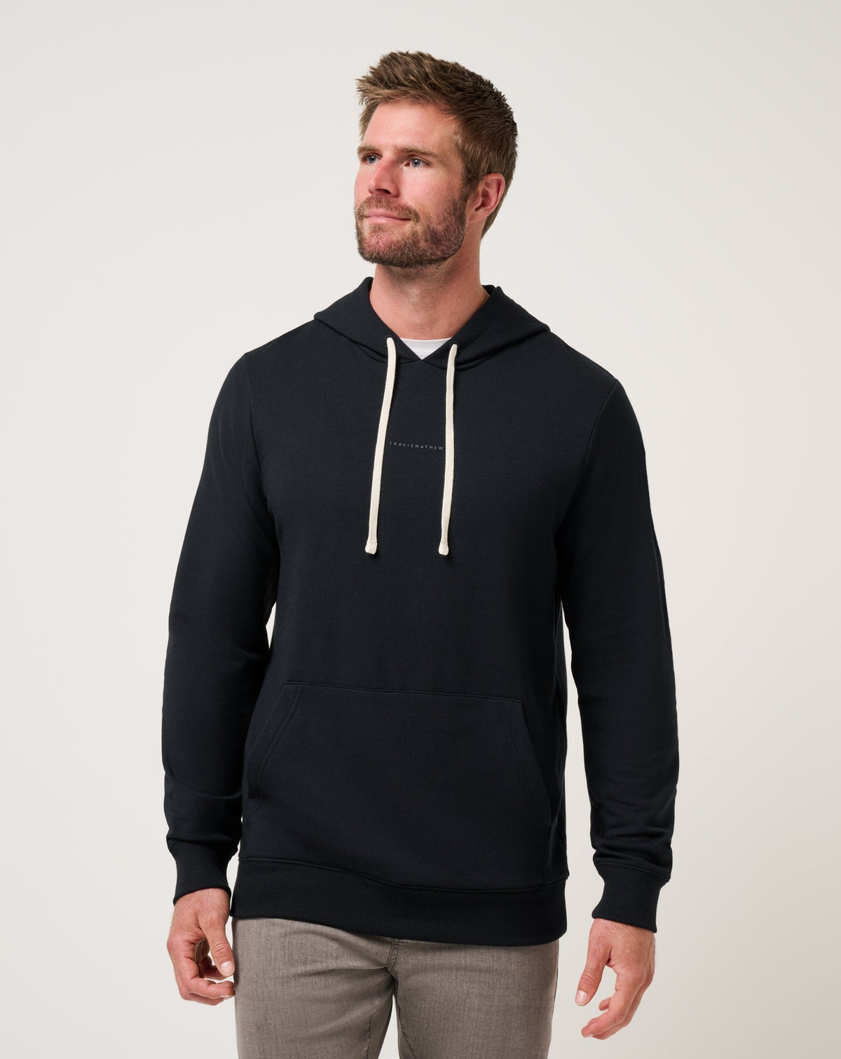 Coastal Cloud Hoodie Black | Travis Mathew