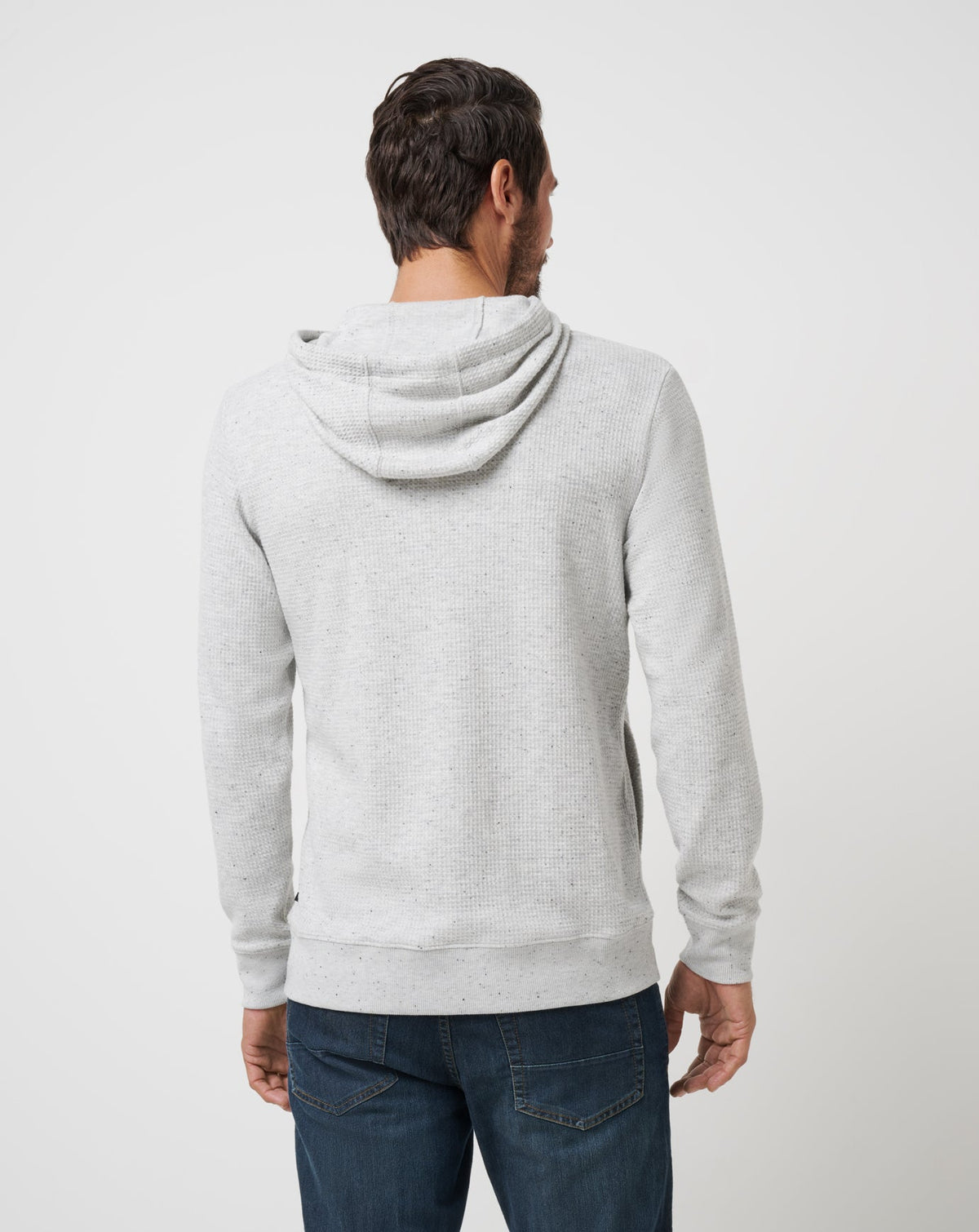 Cloud Waffle Hoodie Light Grey | Travis Mathew