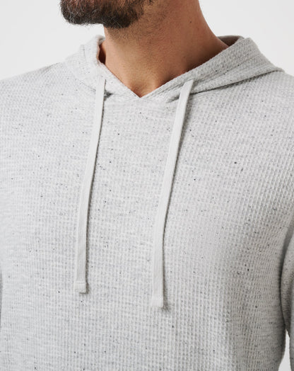 Cloud Waffle Hoodie Light Grey | Travis Mathew
